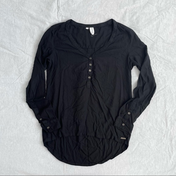 Element Eden Button Blouse Top - Picture 1 of 8